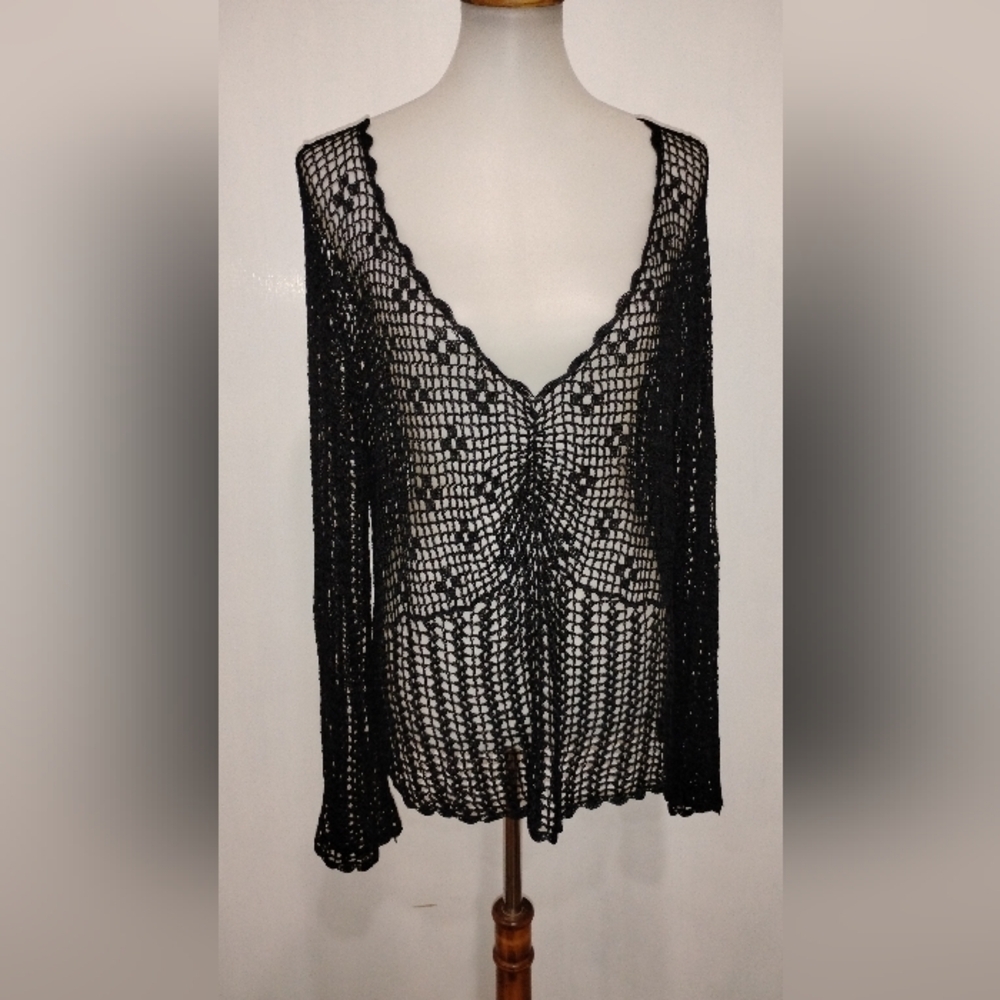 BETTE PAIGE CROCHET TOP